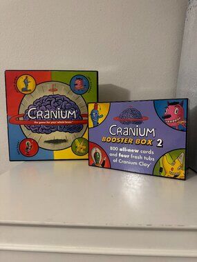 Cranium + Cranium Booster Game Bundle | Brand New Sealed